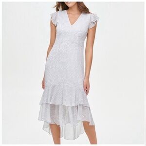 [NEW] Tommy Hilfiger Coin Toss Ruffle
Chiffon Dress - Size 6
